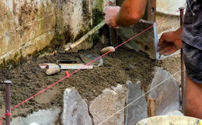 Patio and retaining wall contractors near me