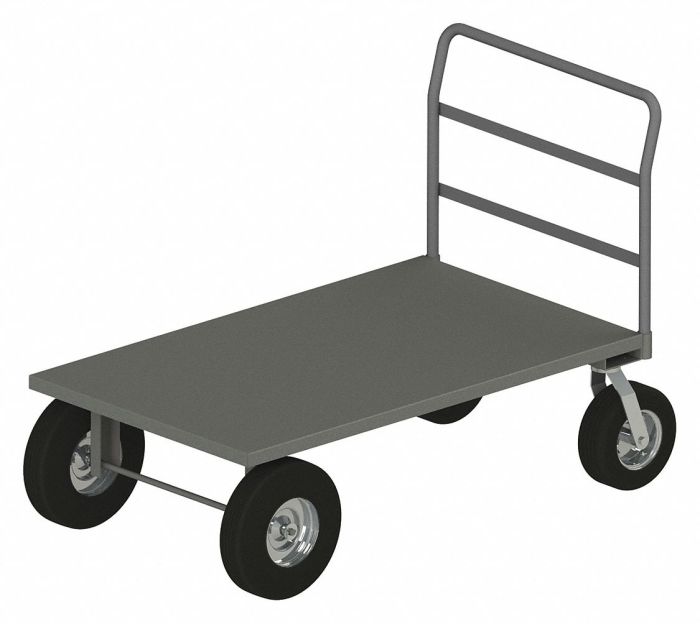 Steel deck platform truck