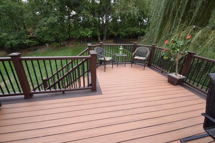 Trex platform deck