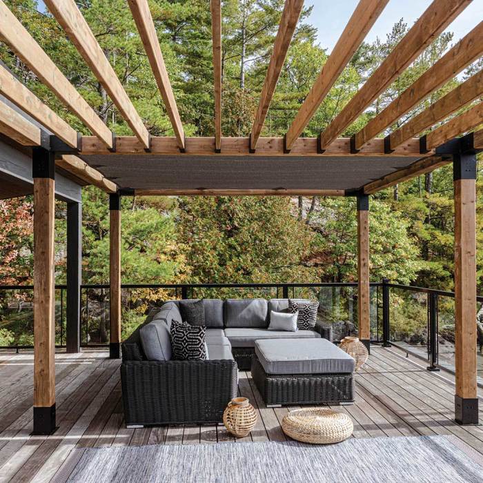 Toja grid lean to